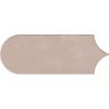 Carrelage mur effet Fleur Chic terre8x21,5 cm