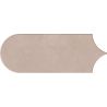 Carrelage mur effet Fleur Chic terre8x21,5 cm