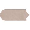 Carrelage mur effet Fleur Chic terre8x21,5 cm