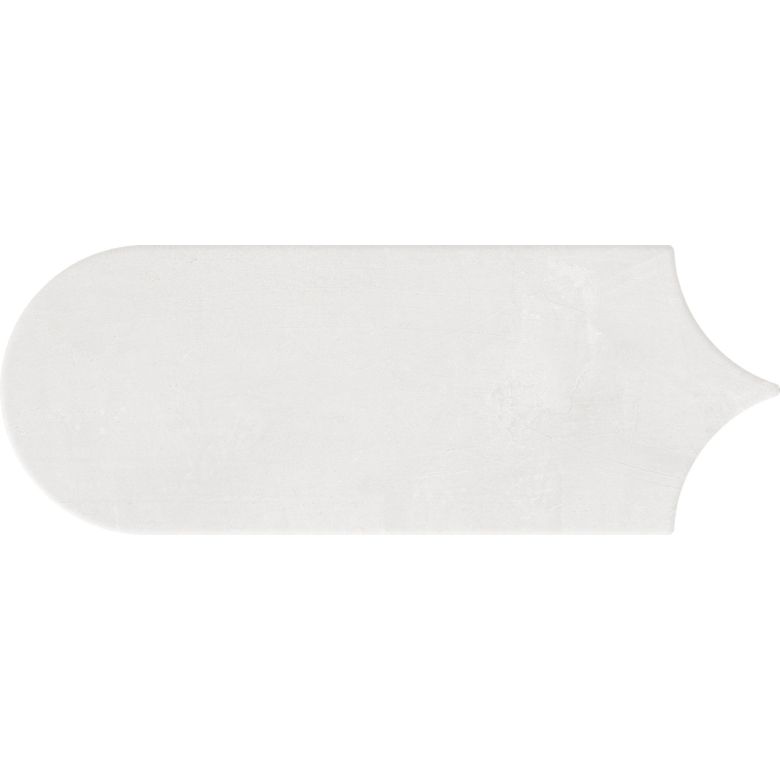 Carrelage mur effet Fleur Chic blanc8x21,5 cm