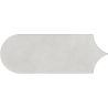 Carrelage mur effet Fleur Chic perle8x21,5 cm