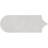 Carrelage mur effet Fleur Chic perle8x21,5 cm