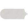 Carrelage mur effet Fleur Chic perle8x21,5 cm