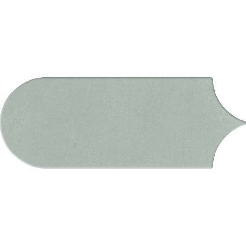 Carrelage mur effet Fleur Chic vert sauge8x21,5 cm