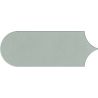 Carrelage mur effet Fleur Chic vert sauge8x21,5 cm