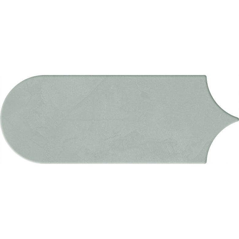 Carrelage mur effet Fleur Chic vert sauge8x21,5 cm