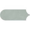 Carrelage mur effet Fleur Chic vert sauge8x21,5 cm