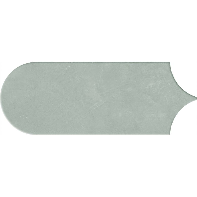 Carrelage mur effet Fleur Chic vert sauge8x21,5 cm
