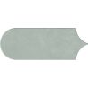 Carrelage mur effet Fleur Chic vert sauge8x21,5 cm