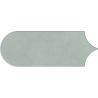 Carrelage mur effet Fleur Chic vert sauge8x21,5 cm