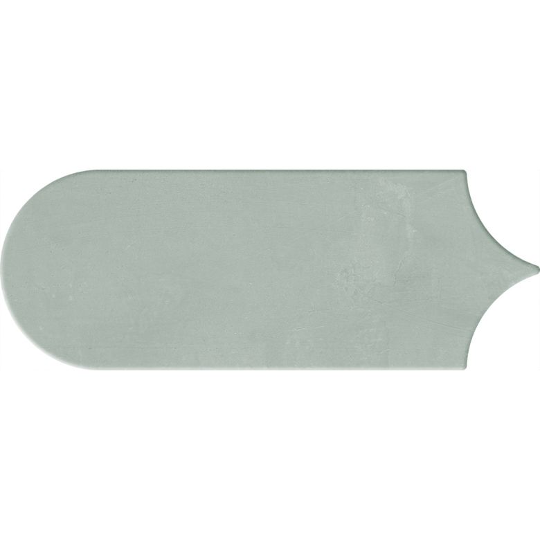 Carrelage mur effet Fleur Chic vert sauge8x21,5 cm