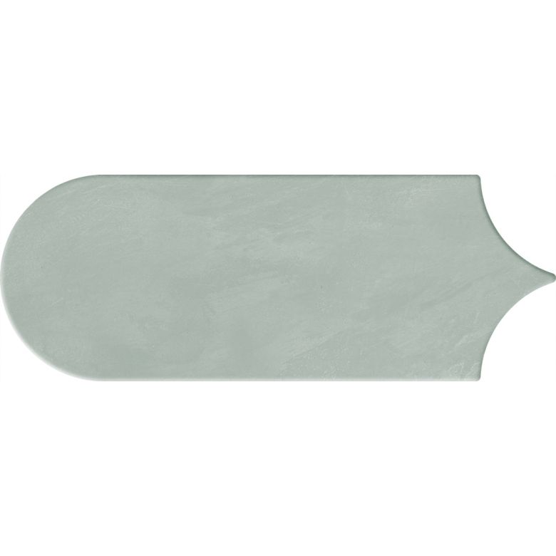 Carrelage mur effet Fleur Chic vert sauge8x21,5 cm