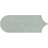 Carrelage mur effet Fleur Chic vert sauge8x21,5 cm