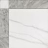 Carrelage sol traditionnel Villa marbre gris 44x44 cm