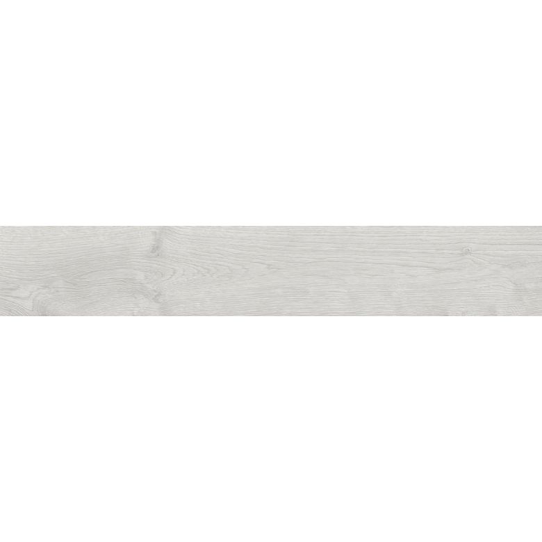 Carrelage sol imitation parquet Cilento blanc grisé 20x120 cm