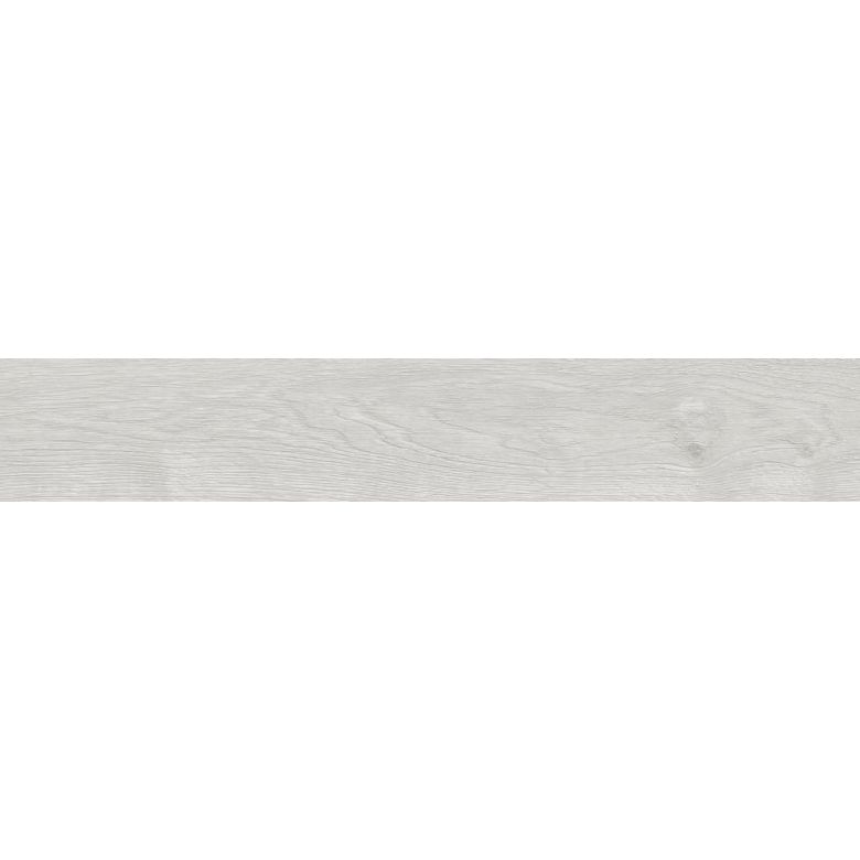 Carrelage sol imitation parquet Cilento blanc grisé 20x120 cm