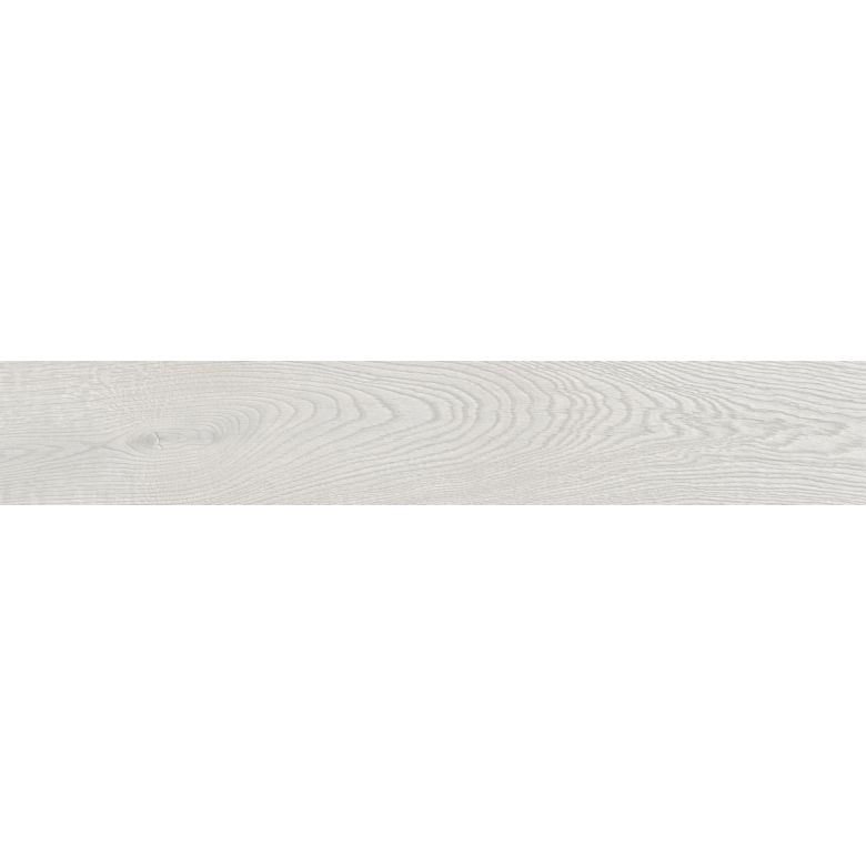 Carrelage sol imitation parquet Cilento blanc grisé 20x120 cm