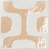Carrelage sol et mur effet carreaux de cimentÉpoca décor rosé 20x20 cm