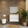 Meuble Siena blanc 80 cm