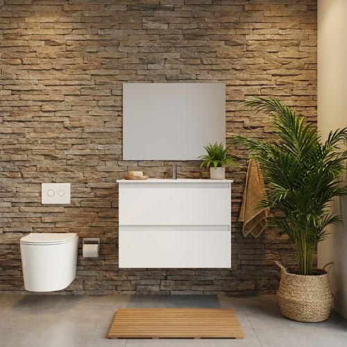 Meuble Siena blanc 90 cm