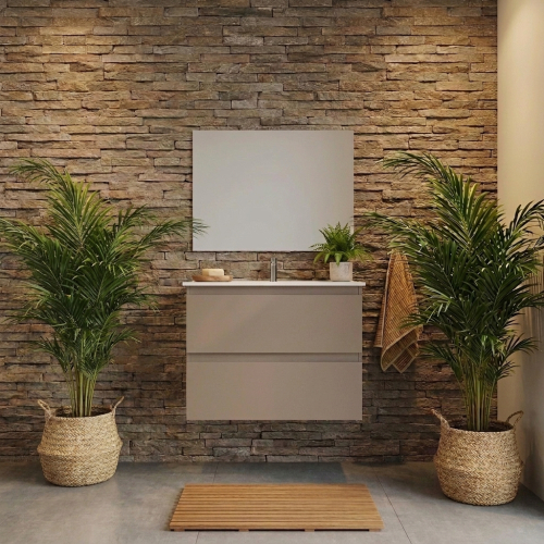 Meuble Siena Taupe 80 cm