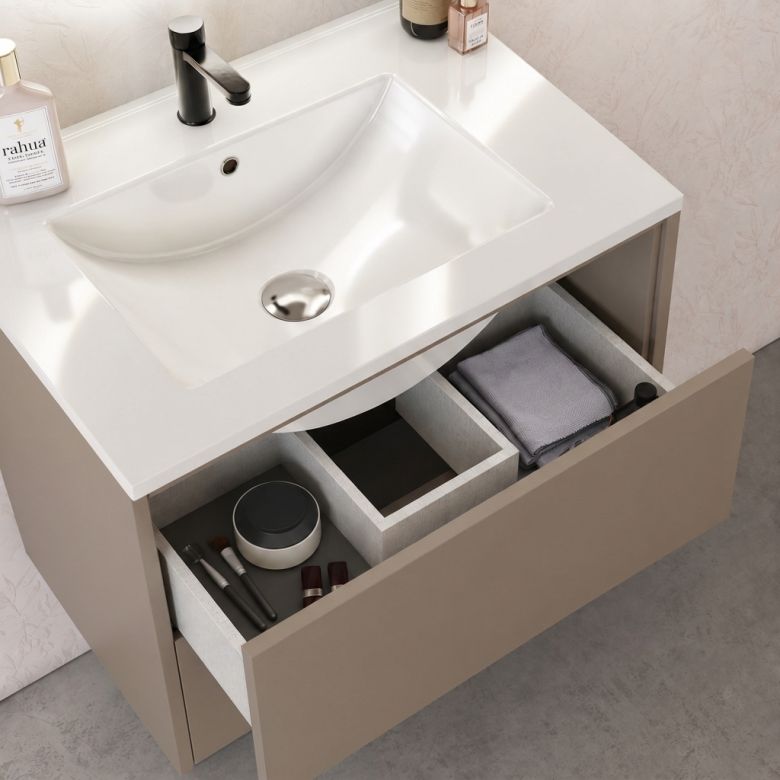 Meuble Oslo taupe 70 cm