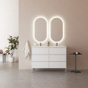 Meuble Oslo blanc 120 cm