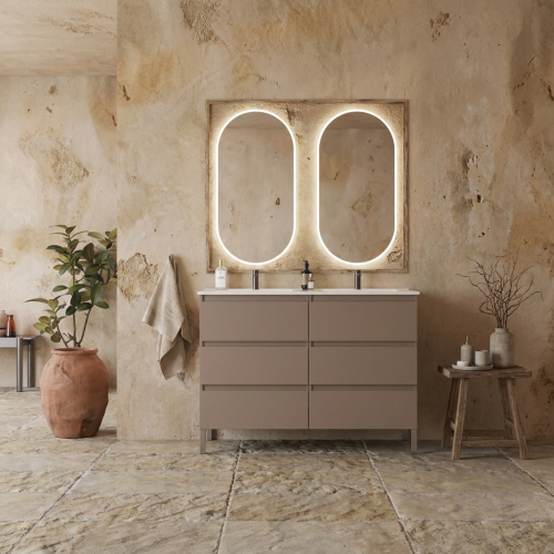 Meuble Oslo taupe 120 cm