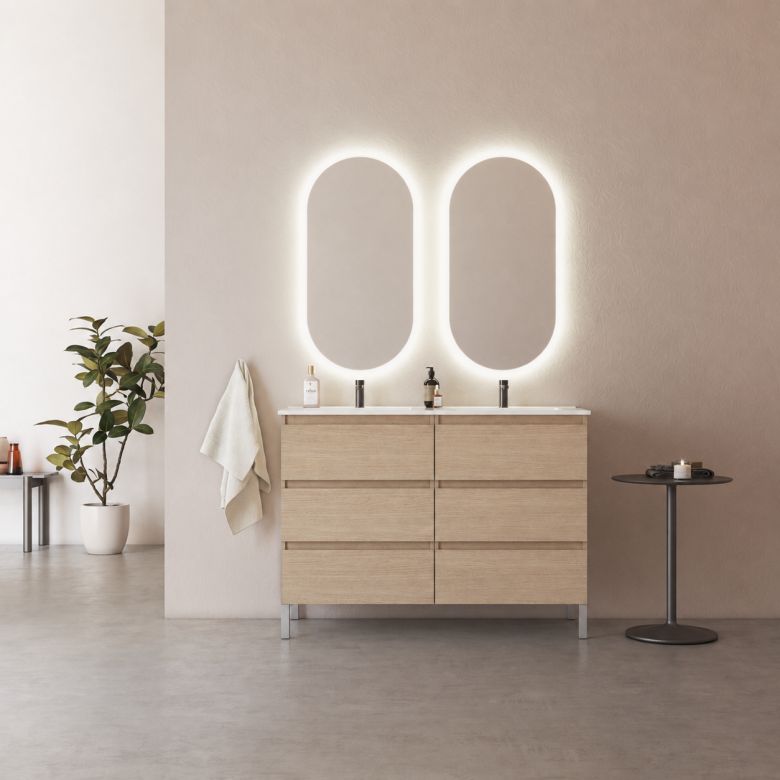 Meuble Oslo chêne 120 cm