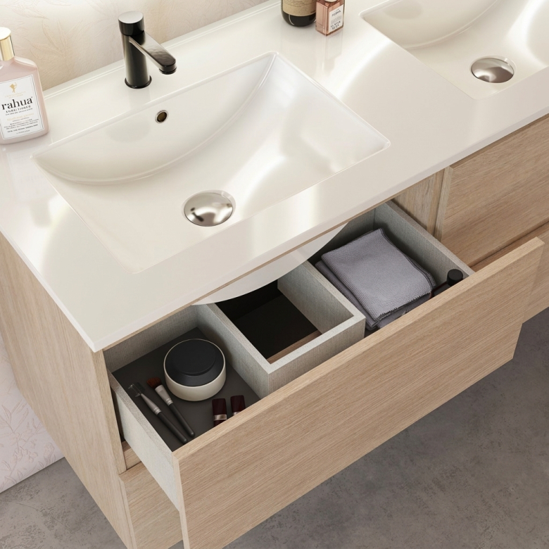 Meuble Oslo chêne 120 cm
