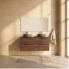 Meuble Brooklyn Noyer 120 cm