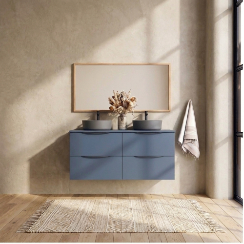 Meuble Brooklyn Bleu Denim 120 cm