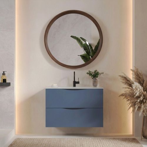 Meuble Brooklyn Bleu Denim 70 cm