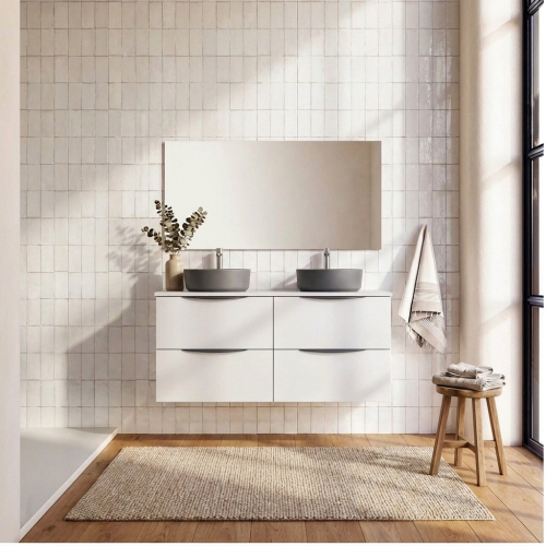 Meuble Brooklyn Blanc 120 cm