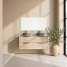 Meuble Brooklyn Beige 120 cm