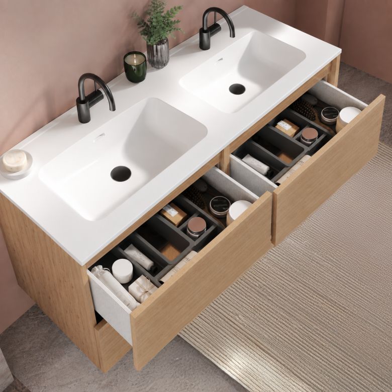 Meuble Brooklyn Beige 120 cm