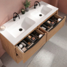 Meuble Brooklyn Chêne ambré 120 cm
