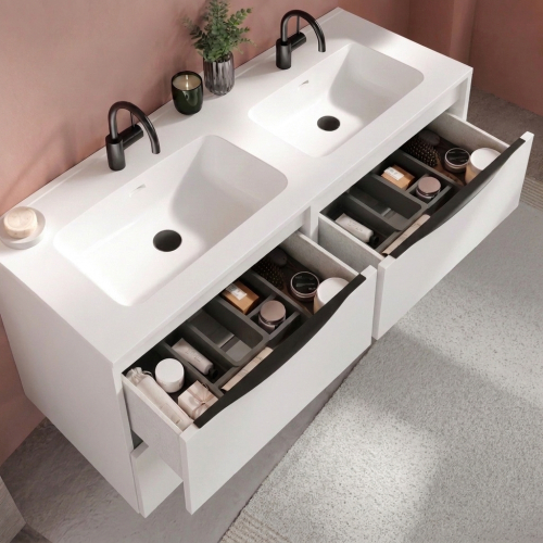 Meuble Brooklyn Blanc 120 cm