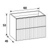 Meuble Manoa Noyer 60 cm
