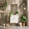 Meuble SoHo blanc 70 cm