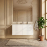 Meuble SoHo blanc 120 cm