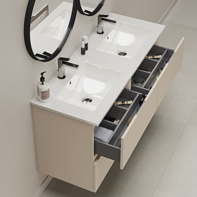 Meuble SoHo Beige 120 cm