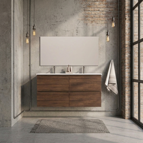 Meuble SoHo Noyer 120 cm