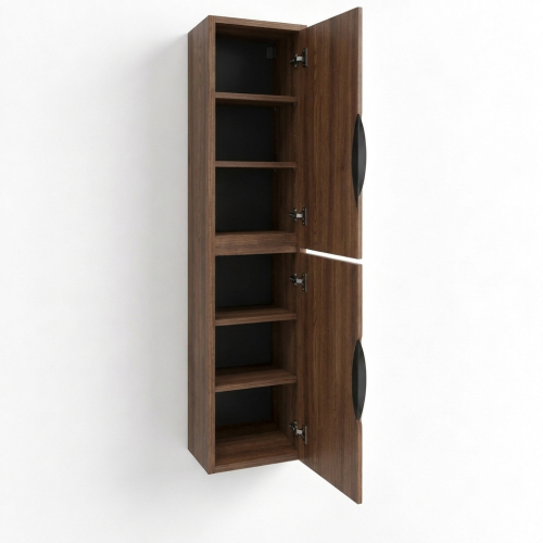 Colonne simple Brooklyn Noyer