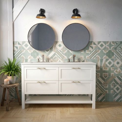 Meuble Vandoise blanc 140 cm
