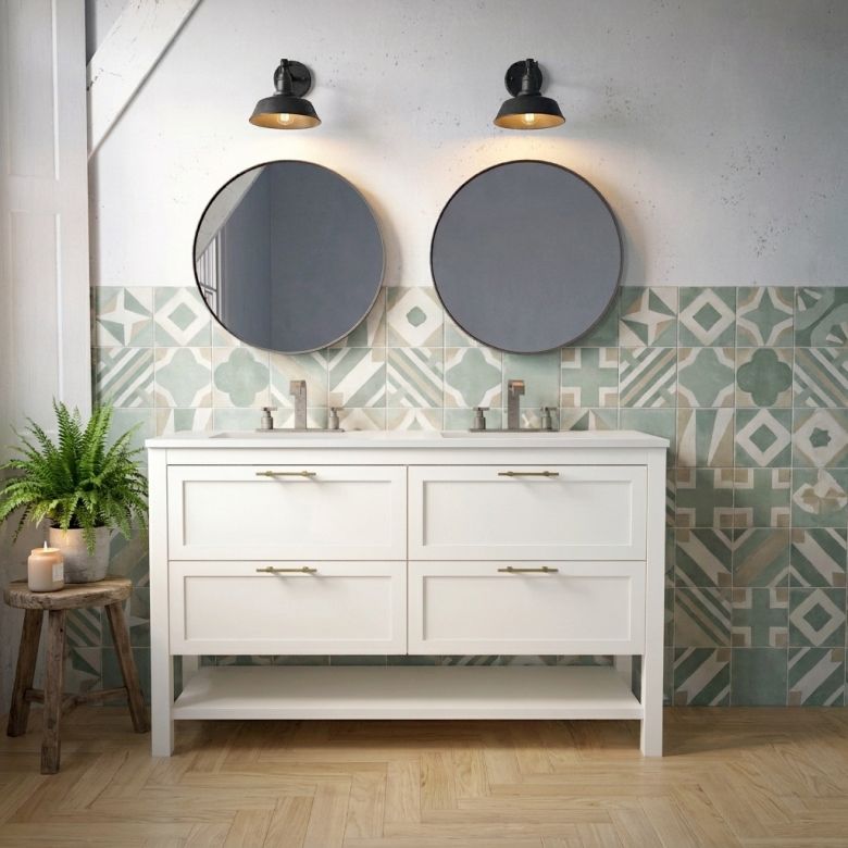 Meuble Vandoise blanc 140 cm