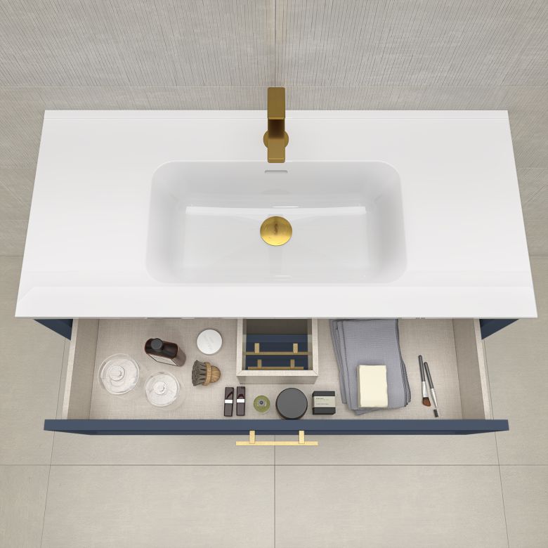 Meuble Vandoise Bleu 80 cm
