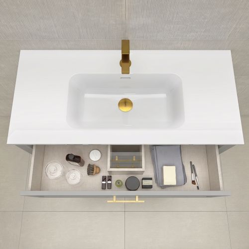 Meuble Vandoise Gris 100 cm