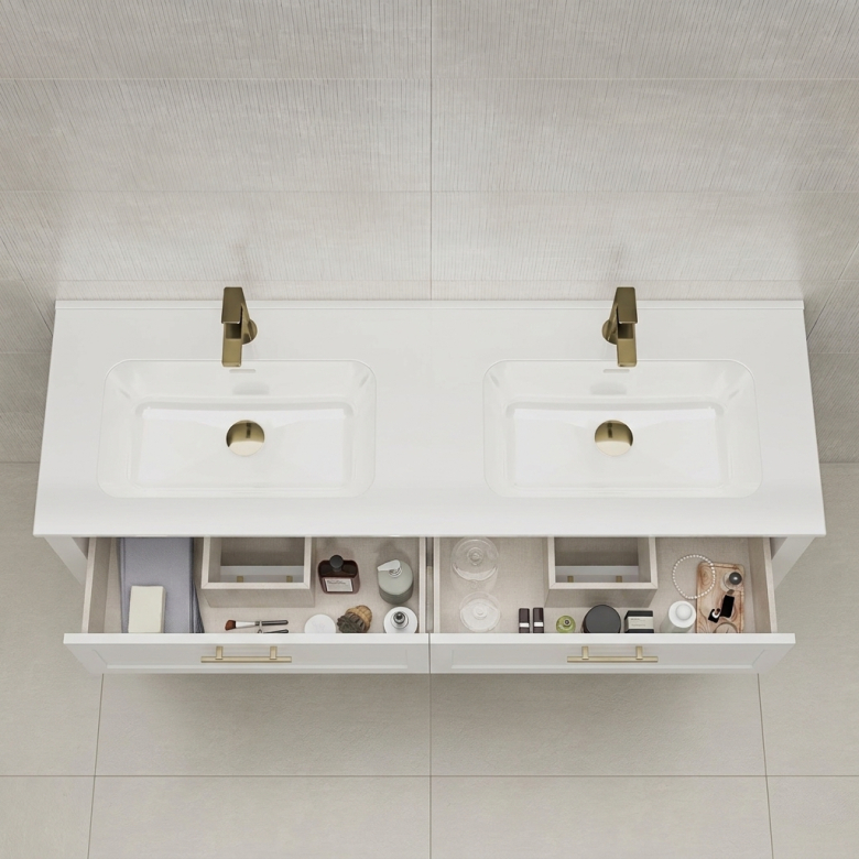 Meuble Monceau blanc 120 cm