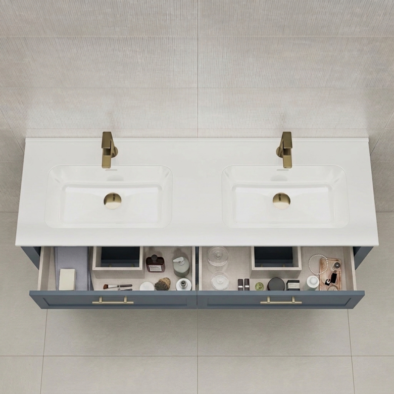 Meuble Monceau Bleu 120 cm